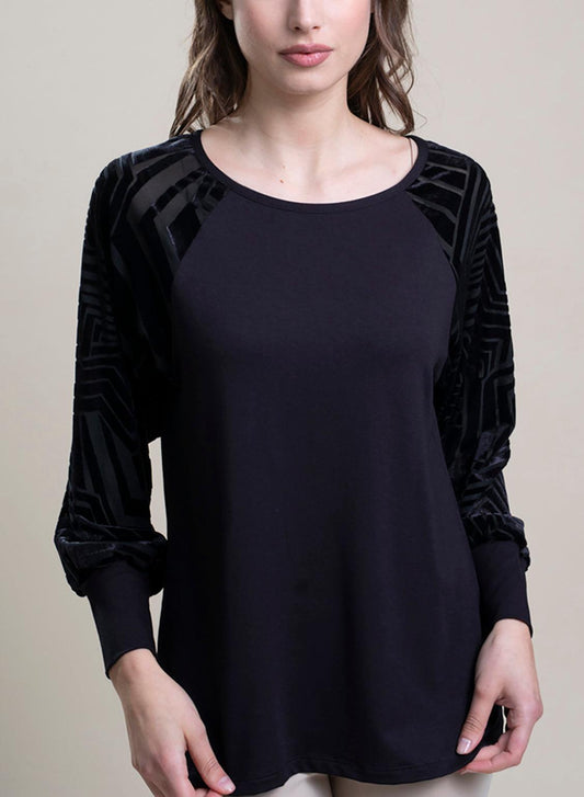 VI103-Camiseta con macramé Viscosa - BEST LUXURY STYLE AND ITALIAN CULTURE