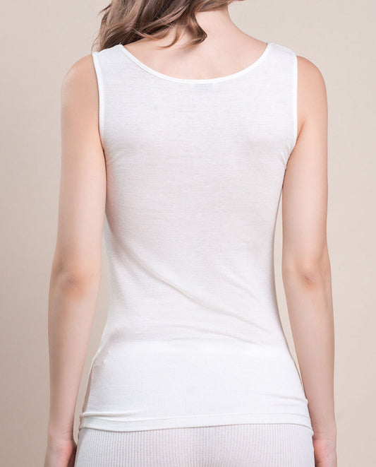 VITTORIA B VI801 Camiseta interior  Modal y Caschmere - WHITE - PACK 1