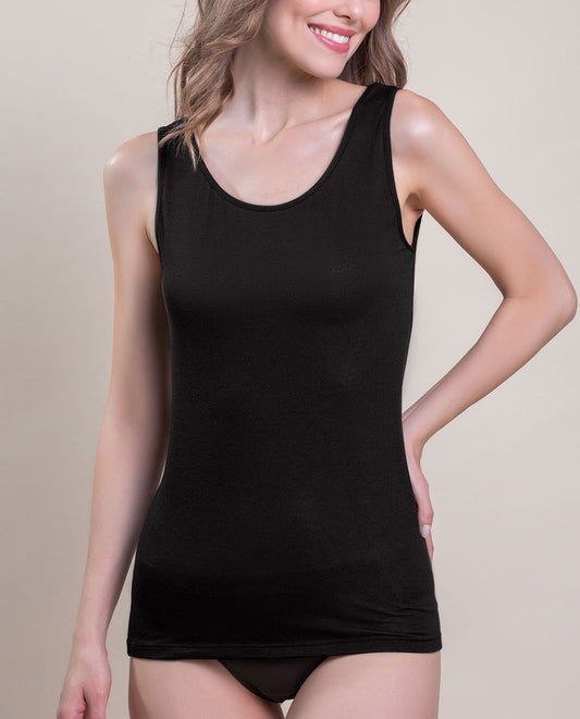 VITTORIA B VI801 Camiseta interior  Modal y Caschmere - BLACK PACK 1