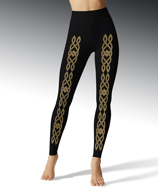 HYD Legging VISION BRONZE TRANSFER Black