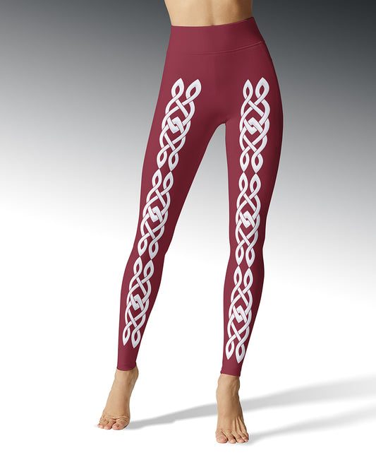 HYD Legging VISION WHITE TRANSFER Viva Magenta