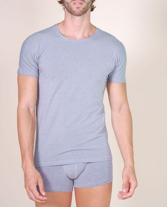 VITTORIA B VM186 Camiseta interior Modal - GREY - PACK 2