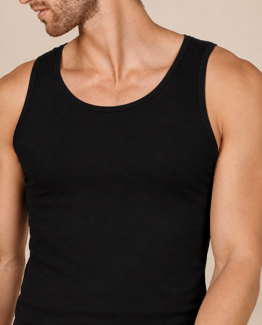 VITTORIA B VM455 Camiseta interior Lana y Seda - BLACK-PACK 2