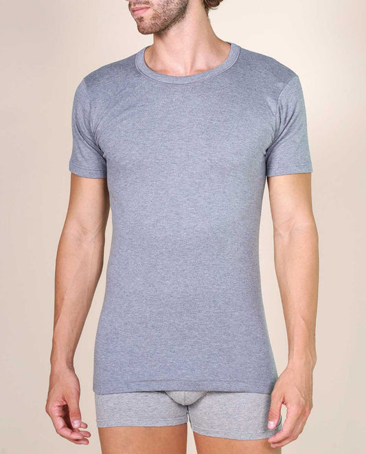 VITTORIA B VM485 Camiseta interior Algodón - GREY - PACK 2