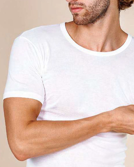 VITTORIA B VM542 Camiseta interior Algodón Filoscozia - WHITE-PACK 2
