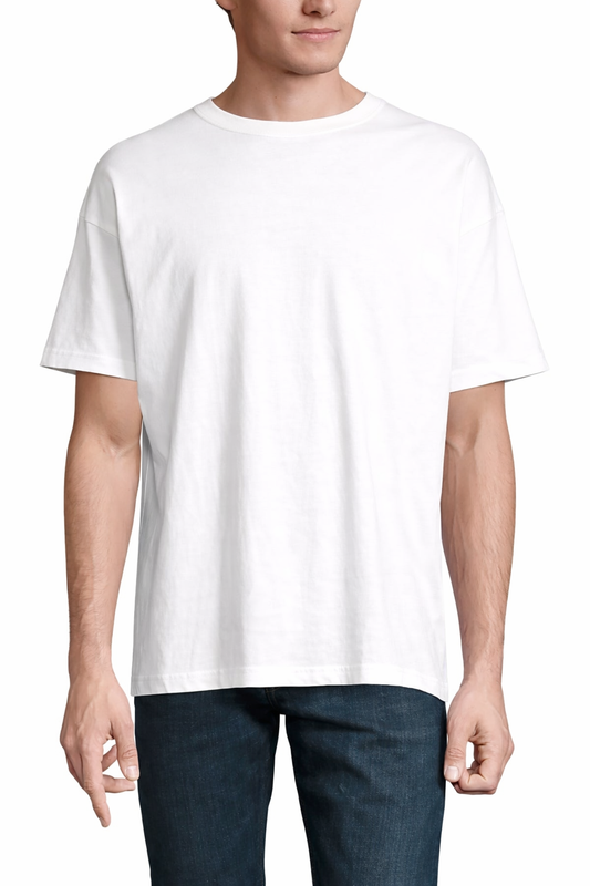 AMARA-A BA16 - Tshirt Pure man oversize - WHITE