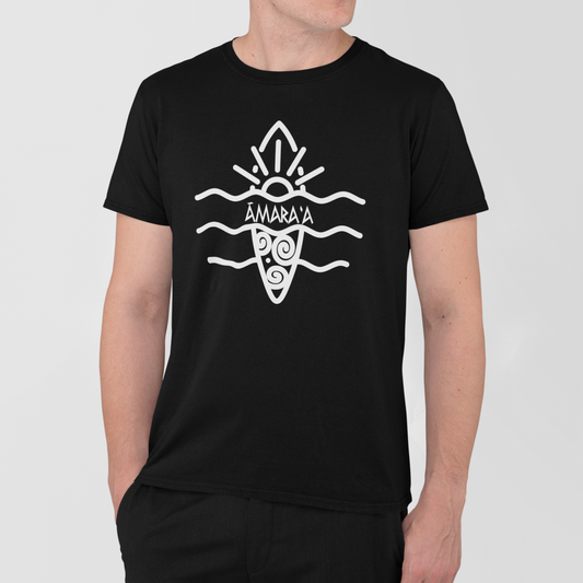 AMARA-A AM24 - T Shirt Man RITUAL - BLACK