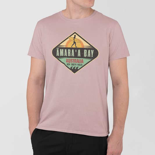 AMARA-A AM26 - T Shirt Man BAY - PINK