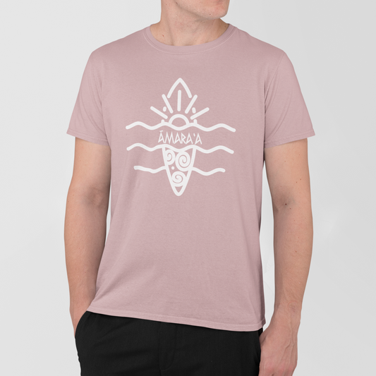 AMARA-A AM24 - T Shirt Man RITUAL - PINK