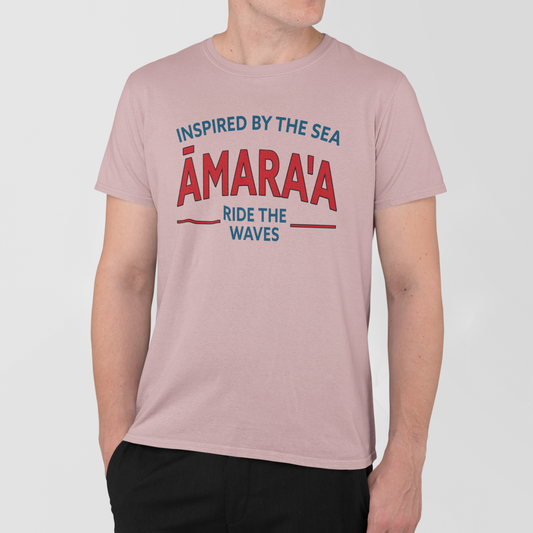 AMARA-A AM28 - T Shirt Man SEA - PINK