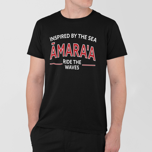 AMARA-A AM28 - T Shirt Man SEA - BLACK
