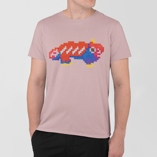 AMARA-A AM30 - T Shirt Man PIXEL - PINK