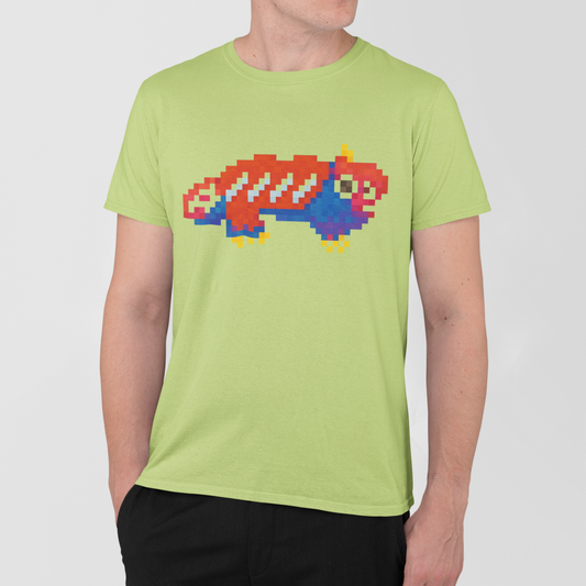 AMARA-A AM30 - T Shirt Man PIXEL - LIMA