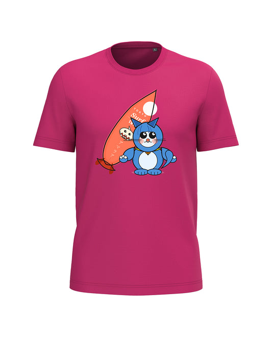 AMARA-A BA26 TOKIO - T Shirt Unisex AMARA’A OCEAN - FUCSIA