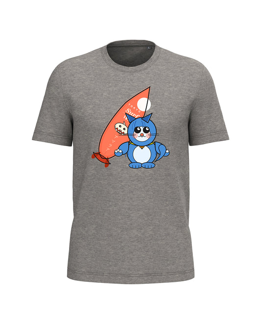 AMARA-A BA26 TOKIO - T Shirt Unisex AMARA’A OCEAN - HEATHER GREY
