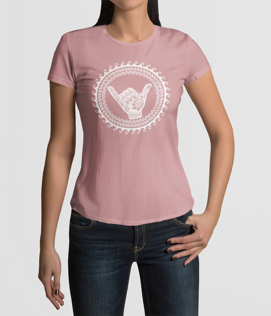 AMARA-A AW25 - T Shirt Woman SHAKA - PINK