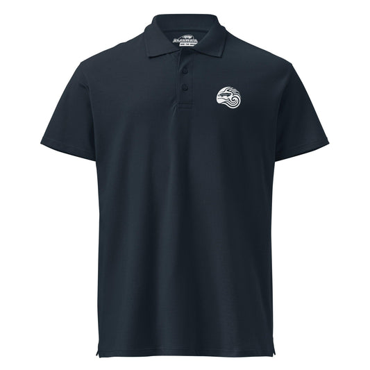 AMARA-A BS22 Polo Ola - WHITE - NAVY